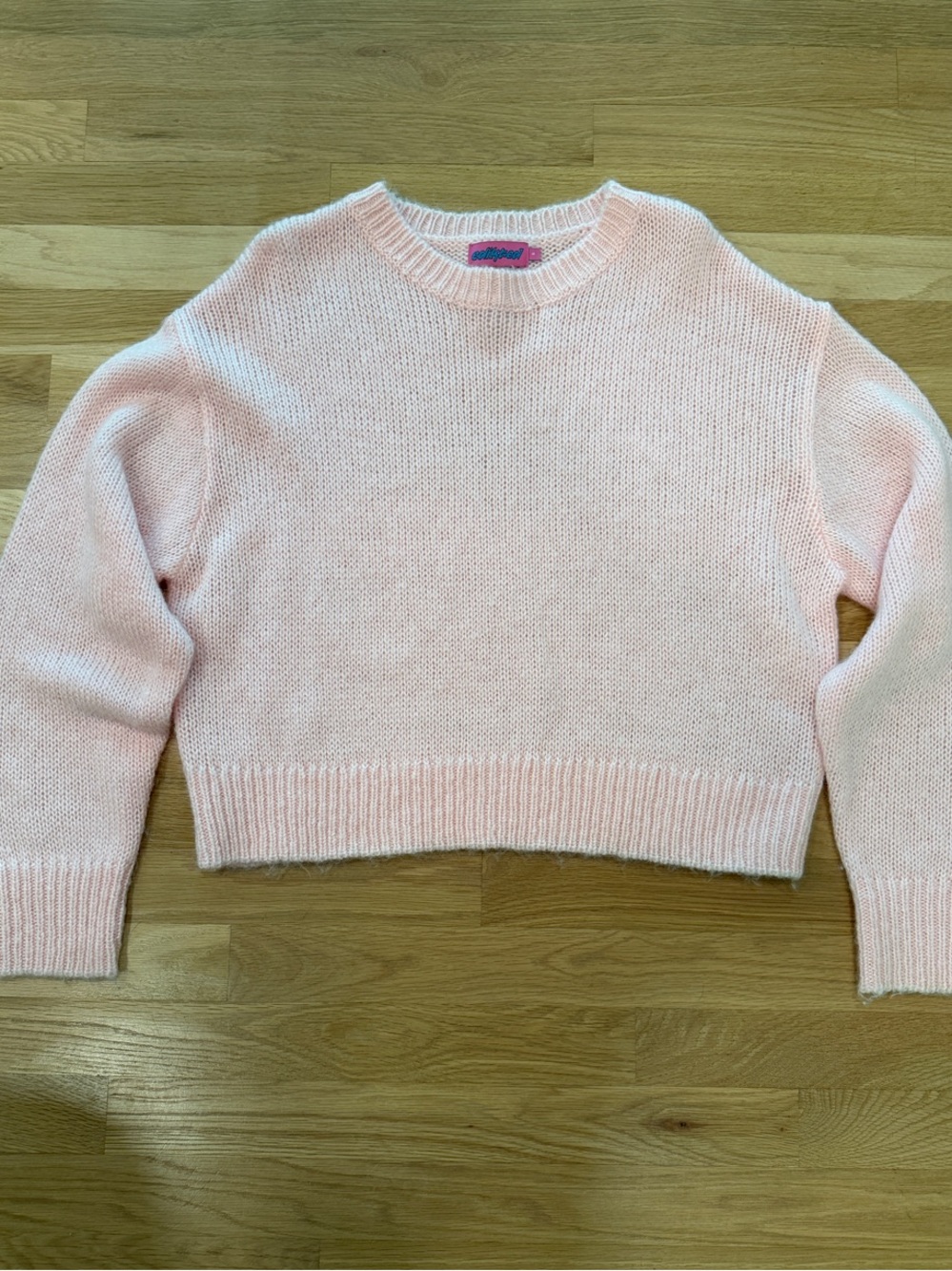 Edikted Bubble Gum Pink Crewneck Sweater